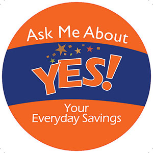 YES! button banner
