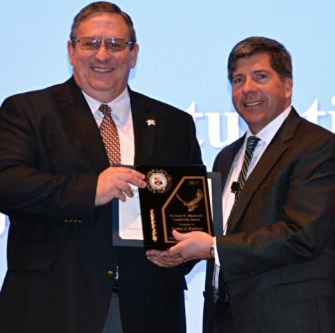 Hudson receives Blackwell Award Thumbnail