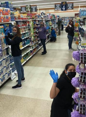 Workers at Fort Greely Commissary Thumbnail