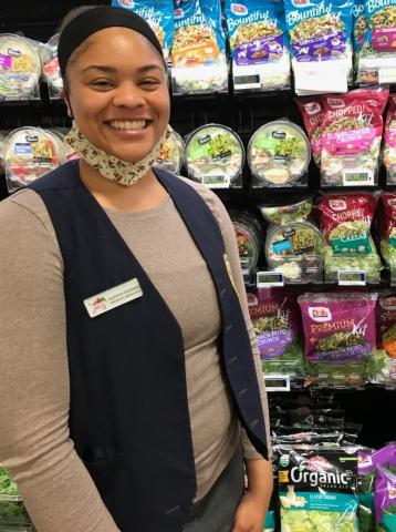 Oceana Commissary produce manager Jaleisha Freeman Thumbnail