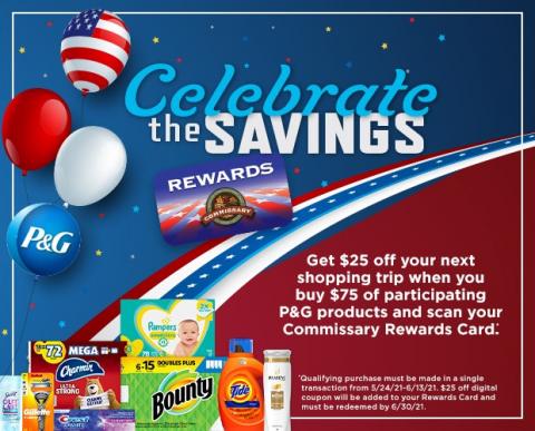 Celebrate Savings graphic Thumbnail