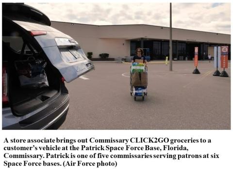 Commissary CLICK2GO at Patrick SFB