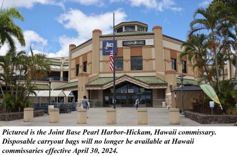 Pictured is exterior of the Joint Base Pearl Harbor-Hickam, Hawaii commissary. 