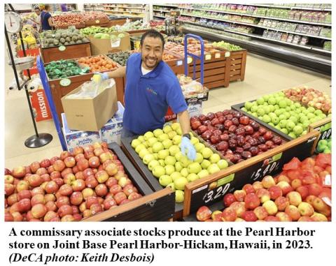Pearl Harbor produce department