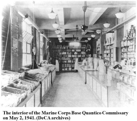 Quantico Commissary 1941