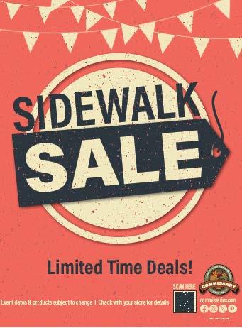 Sidewalk Sale graphic