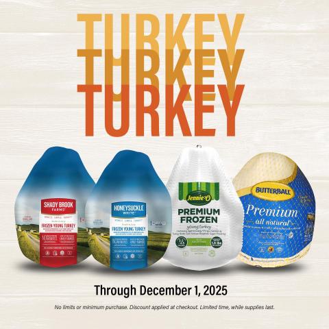 Turkey price drop