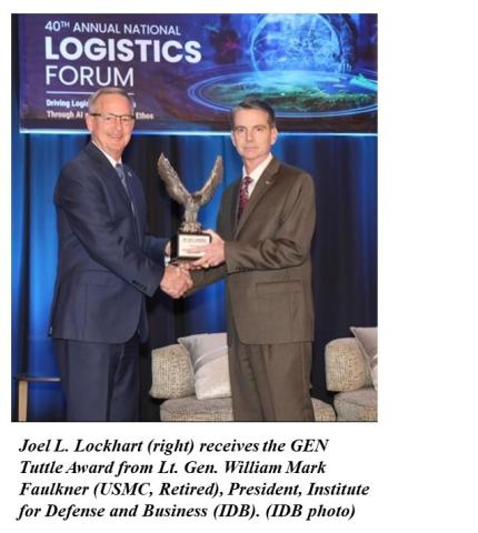 Lockhart receives Tittle Award