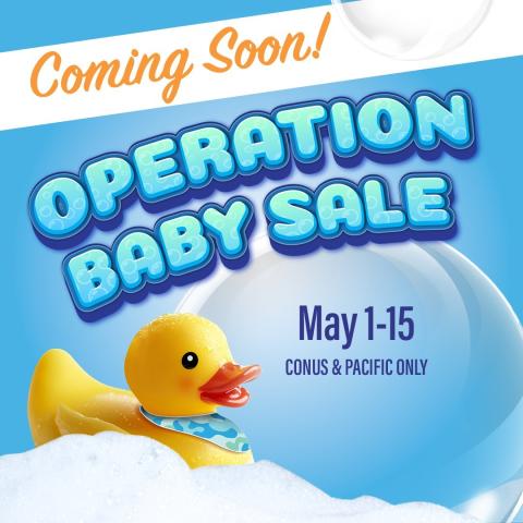 Operation Baby Sale graphic