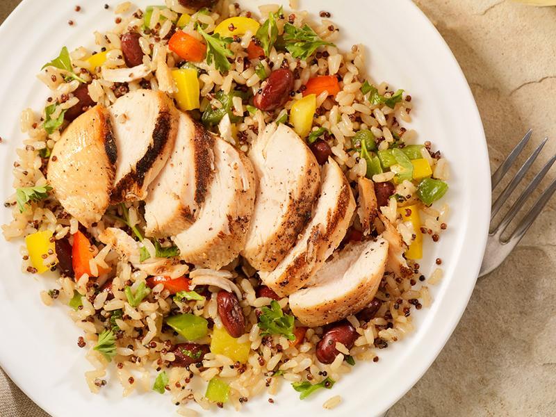 Quinoa, Veggie & Chicken Bowl Thumbnail