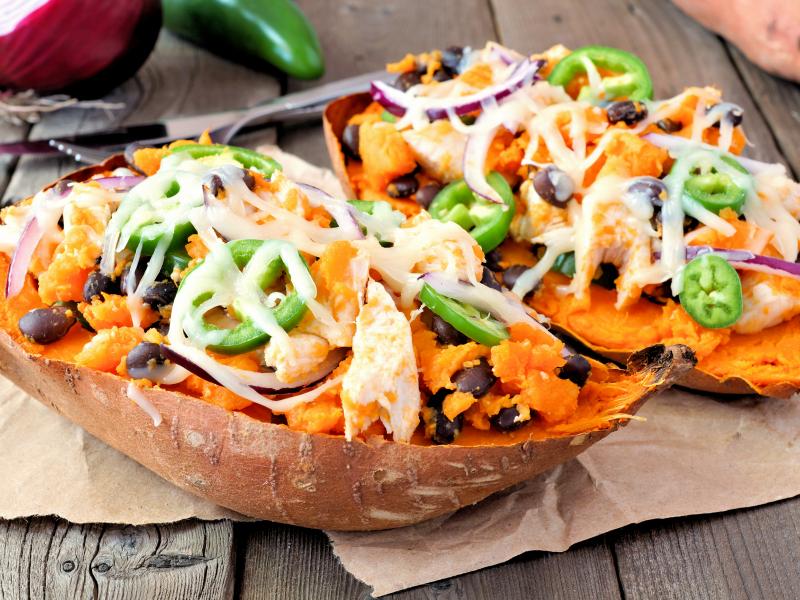 Stuffed Sweet Potato Thumbnail