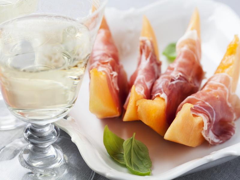 Prosciutto Wrapped Cantaloupe Thumbnail