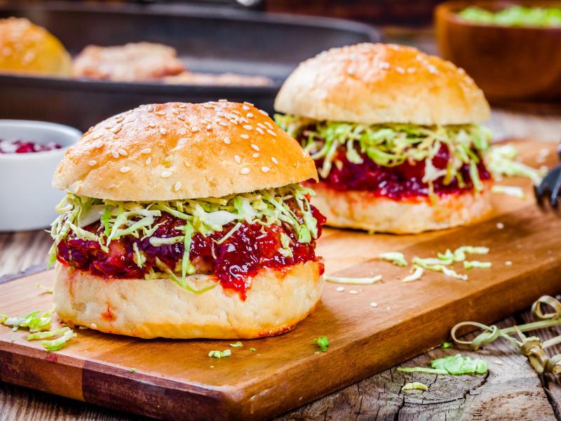 Cranberry Turkey Sandwiches Thumbnail