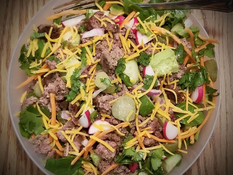 Cheeseburger Salad Thumbnail