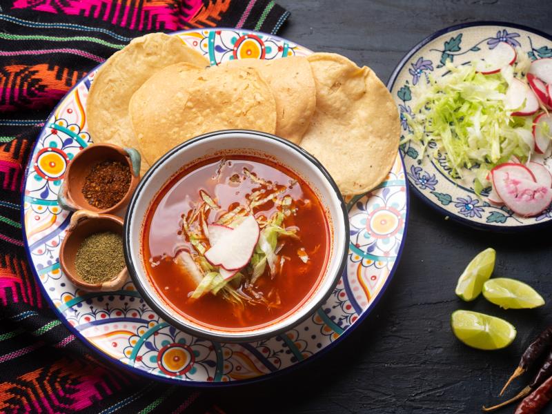 Quick & Easy Chicken Posole